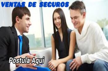 ¡Gran oportunidad de empleo! Postula a estas vacantes en ventas de seguros