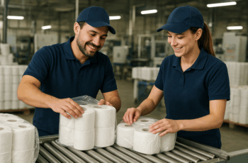 Ofertas de trabajo para empacadores de papel higiénico: